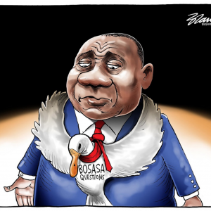 Business Day Ramaphosa’s Bosasa albatross